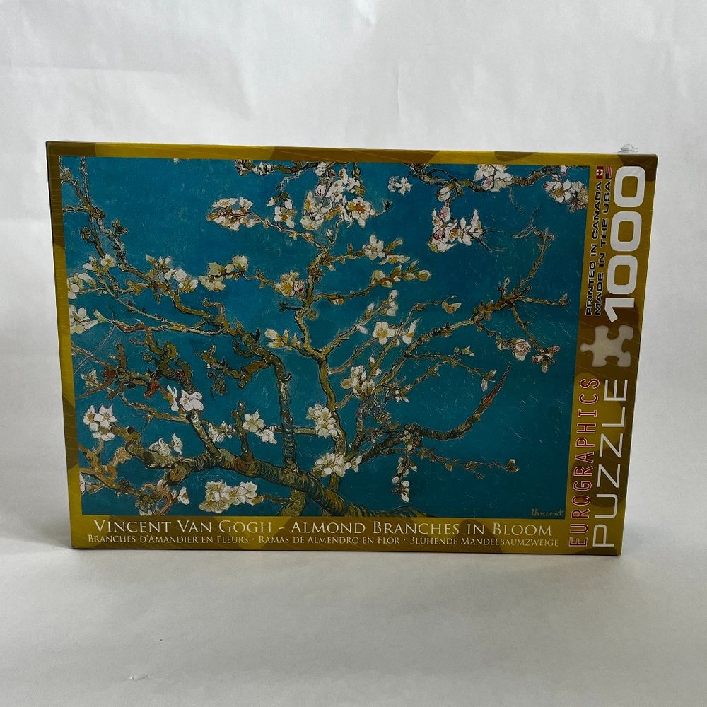 Eurographics Jigsaw Puzzle Almond Branches In Bloom Van Gogh 1000 Pcs New In Box